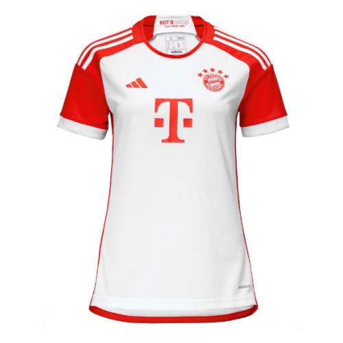 Maillot de foot Bayern Munich Joshua Kimmich #6 Domicile Femmes 2023-24 Manches Courte